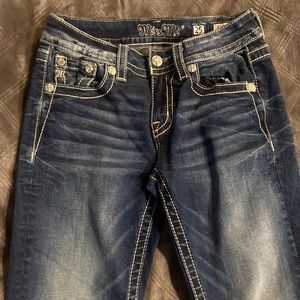 Miss Me “Haley” skinny sz 25 LIKE NEW!!